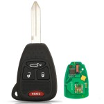 Chrysler Dodge Jeep 4 Button Key 2004-2016 For OHT692427AA / OHT692713AA